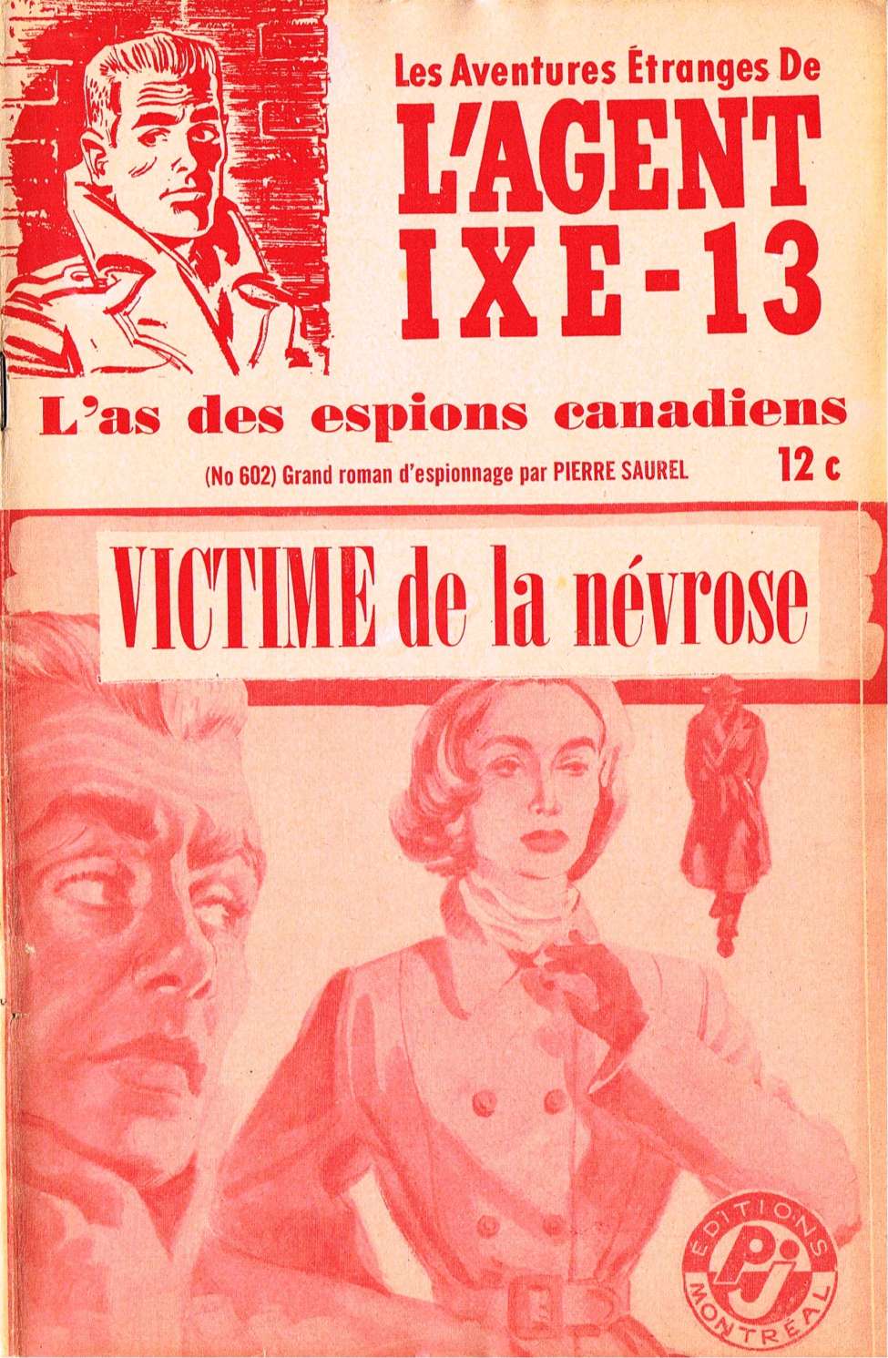 Book Cover For L'Agent IXE-13 v2 602 - Victime de la névrose