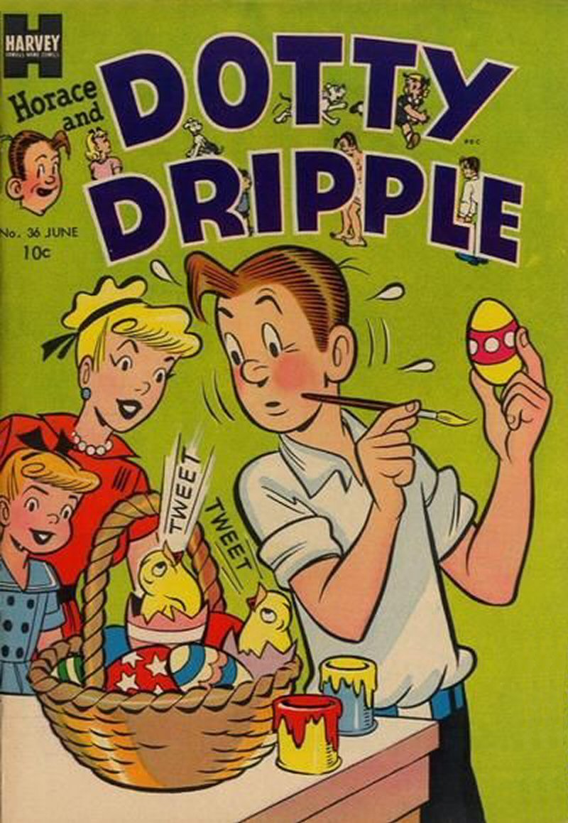Comic Book Cover For Horace & Dotty Dripple 36