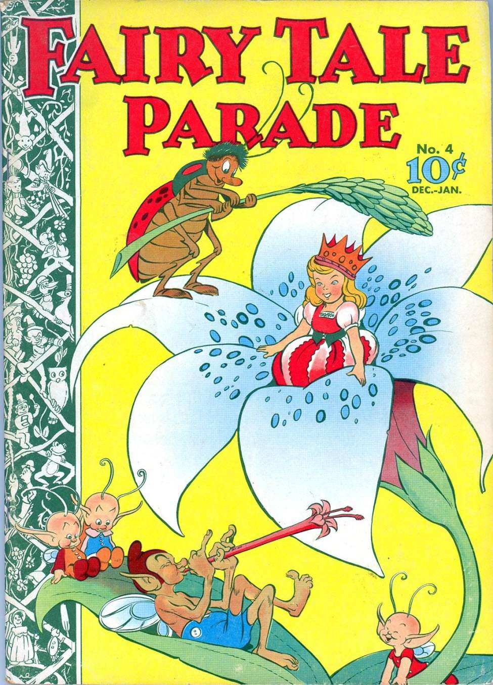 Comic Book Cover For Fairy Tale Parade 4