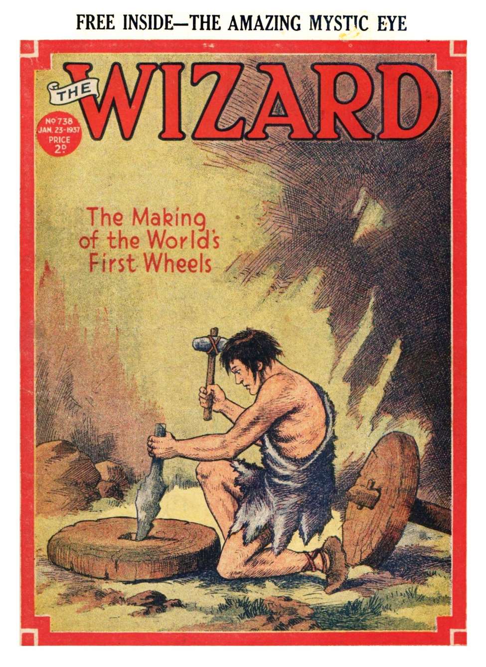 Book Cover For The Wizard 738