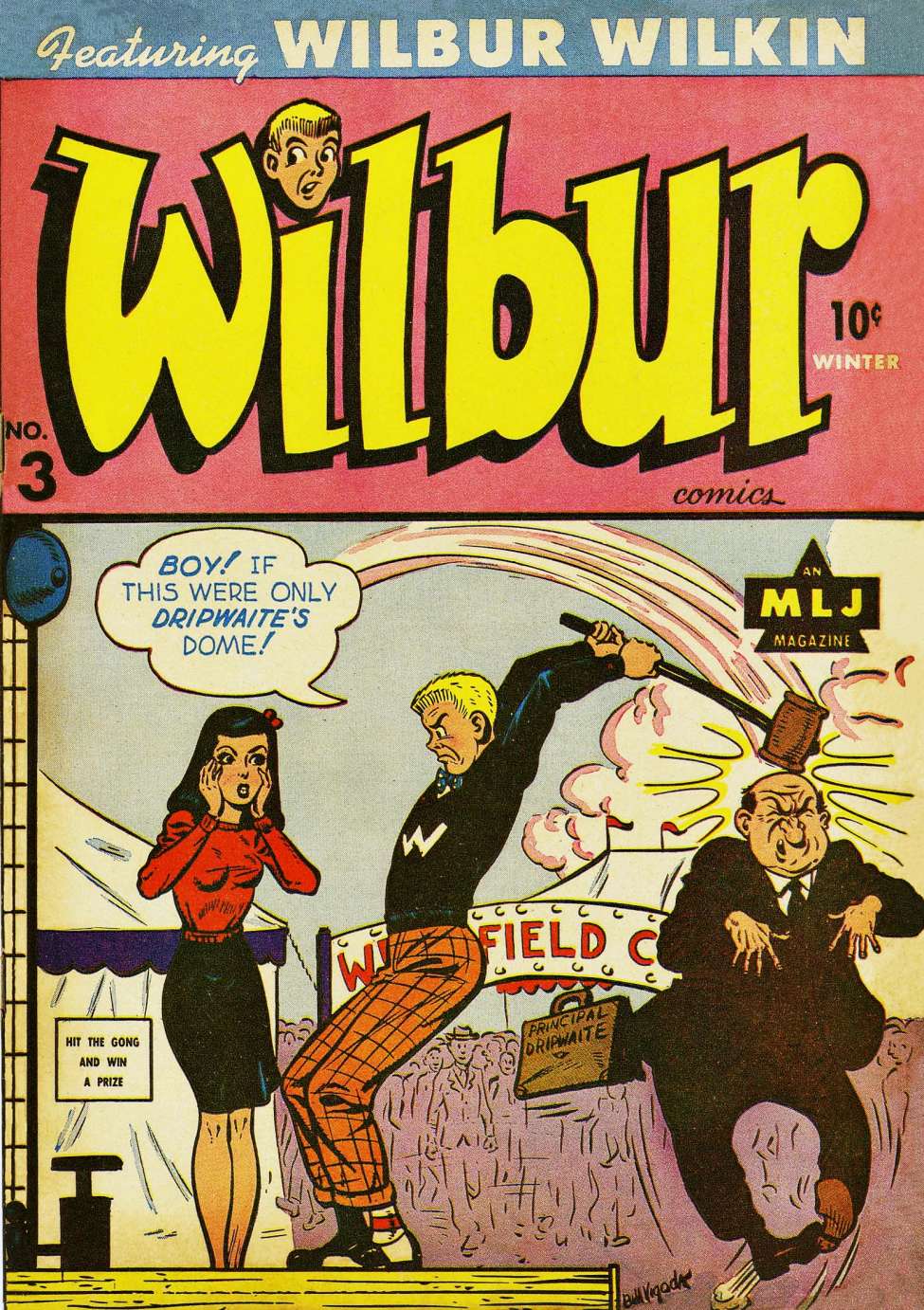 Book Cover For Wilbur Comics 3