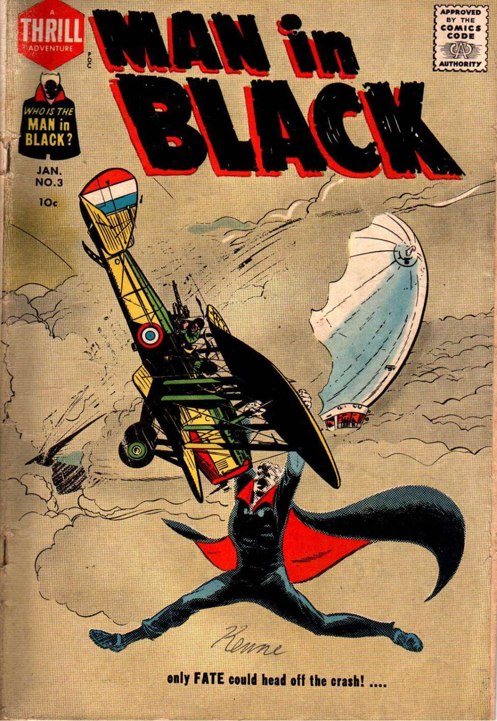 Comic Book Cover For Man in Black 3