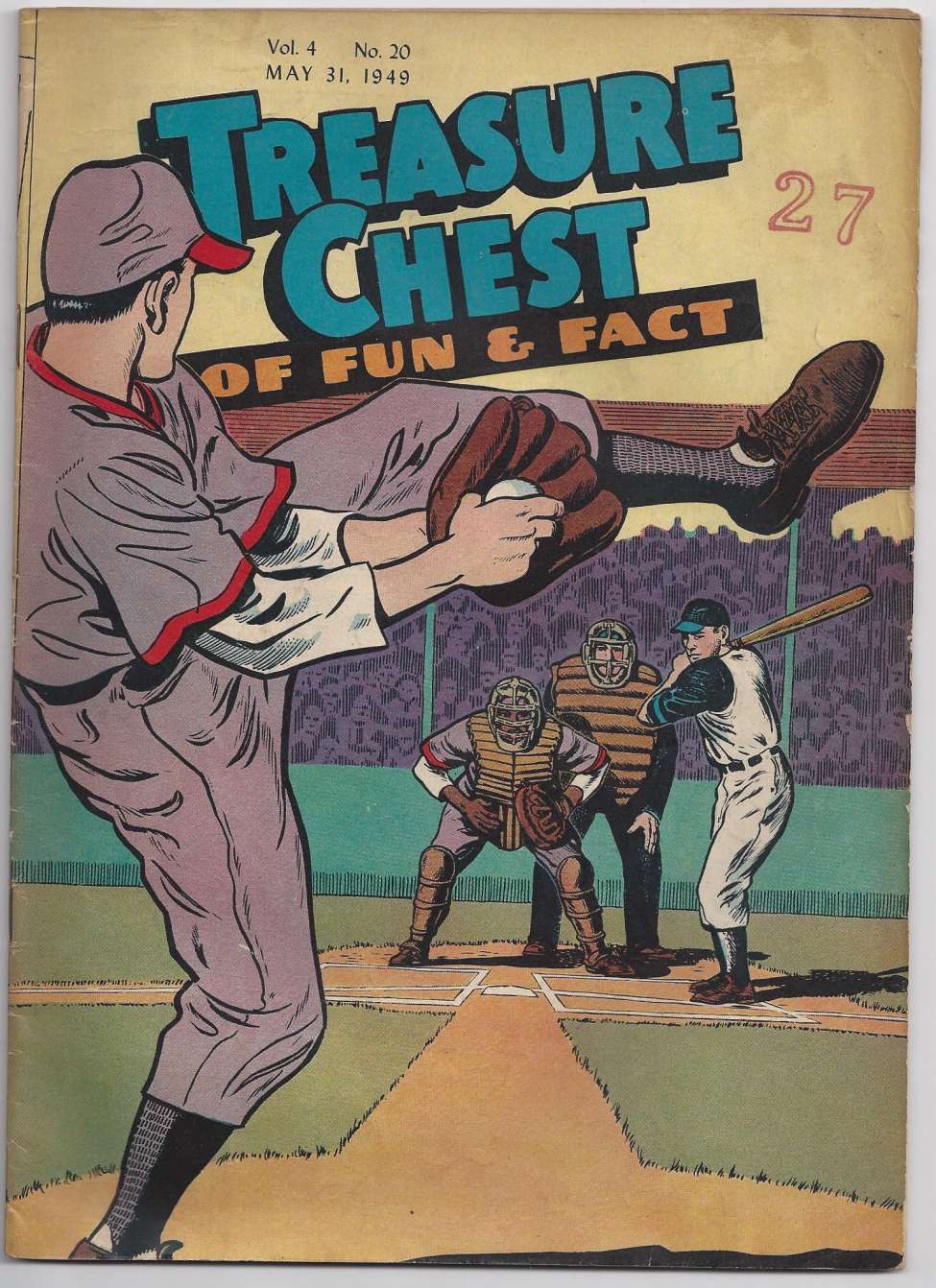 Comic Book Cover For Treasure Chest of Fun and Fact v4 20