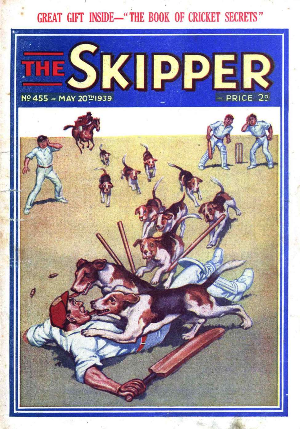 Comic Book Cover For The Skipper 455