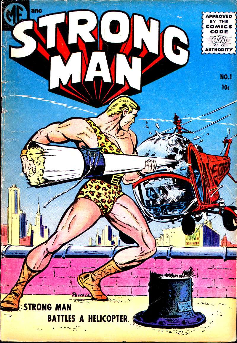 Comic Book Cover For Strongman 1