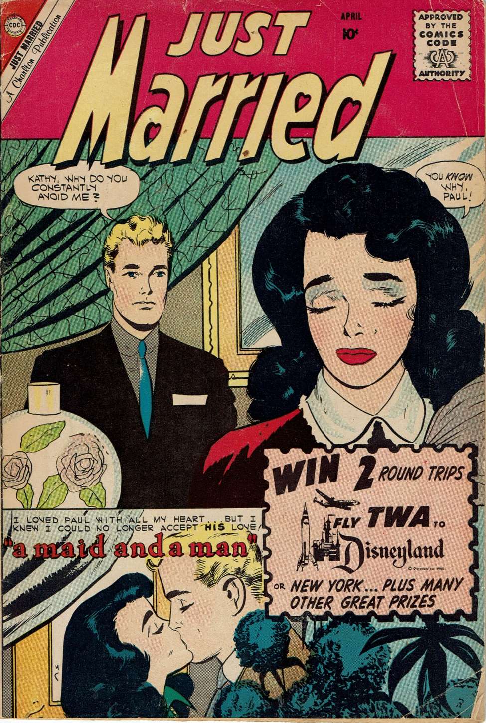 Comic Book Cover For Just Married 13