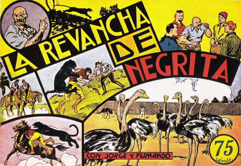 Comic Book Cover For Jorge y Fernando 25 - La revancha de Negrita