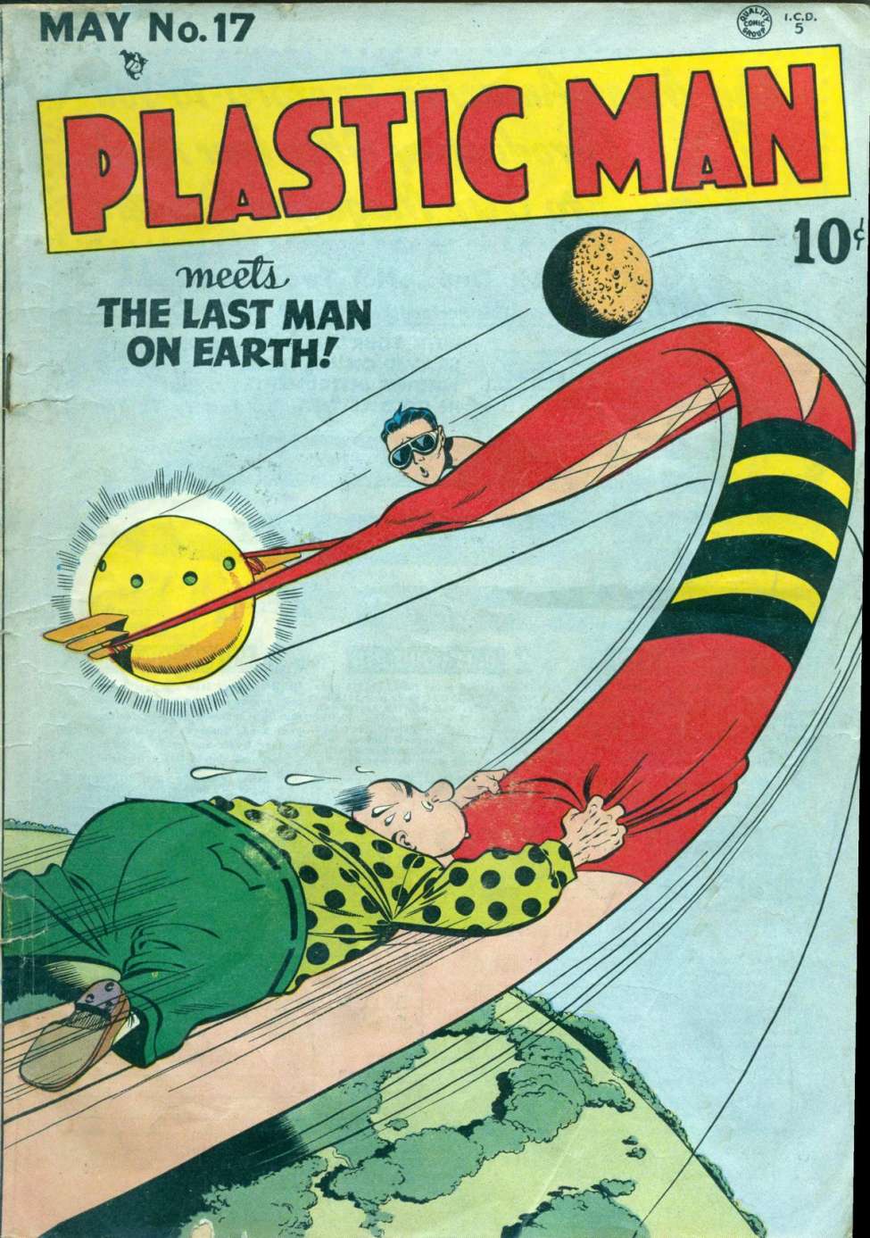 Comic Book Cover For Plastic Man 17