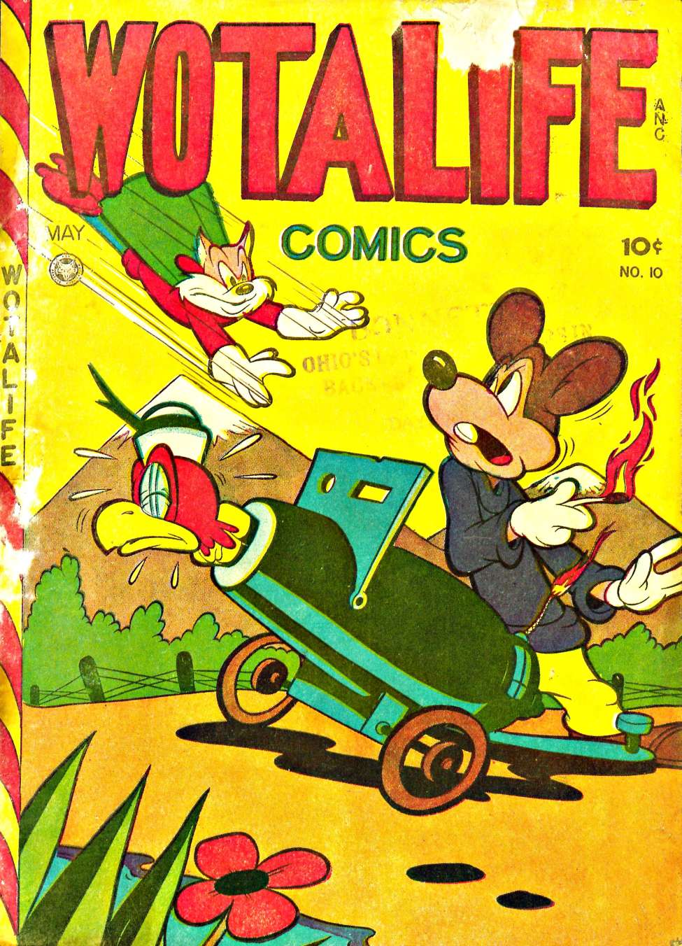 Book Cover For Wotalife Comics 10