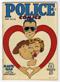 Large Thumbnail For Police Comics 66 - Version 1