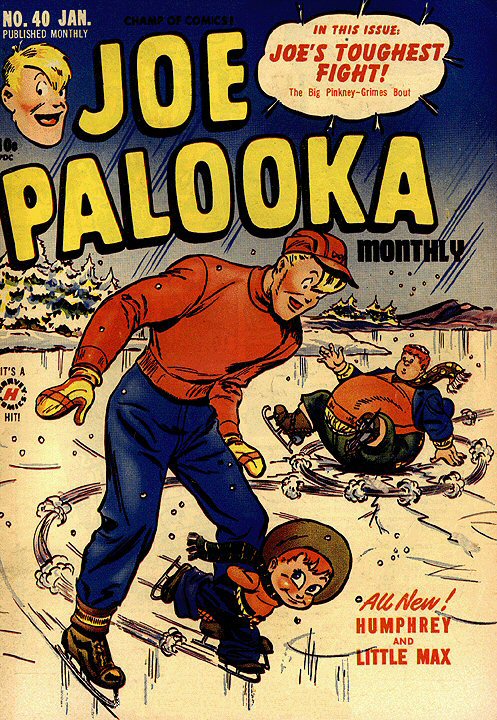 Comic Book Cover For Joe Palooka Comics 40