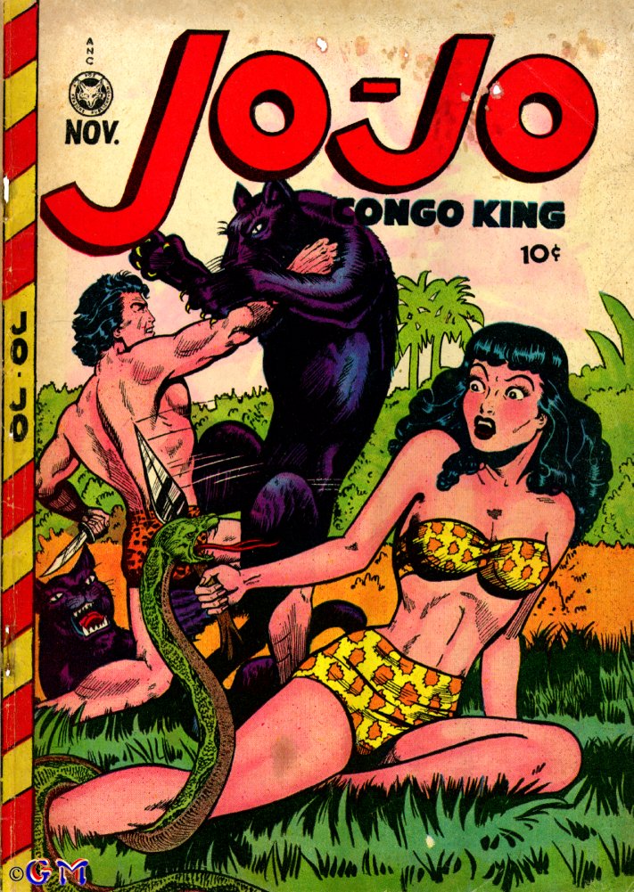 Comic Book Cover For Jo-Jo Comics 21