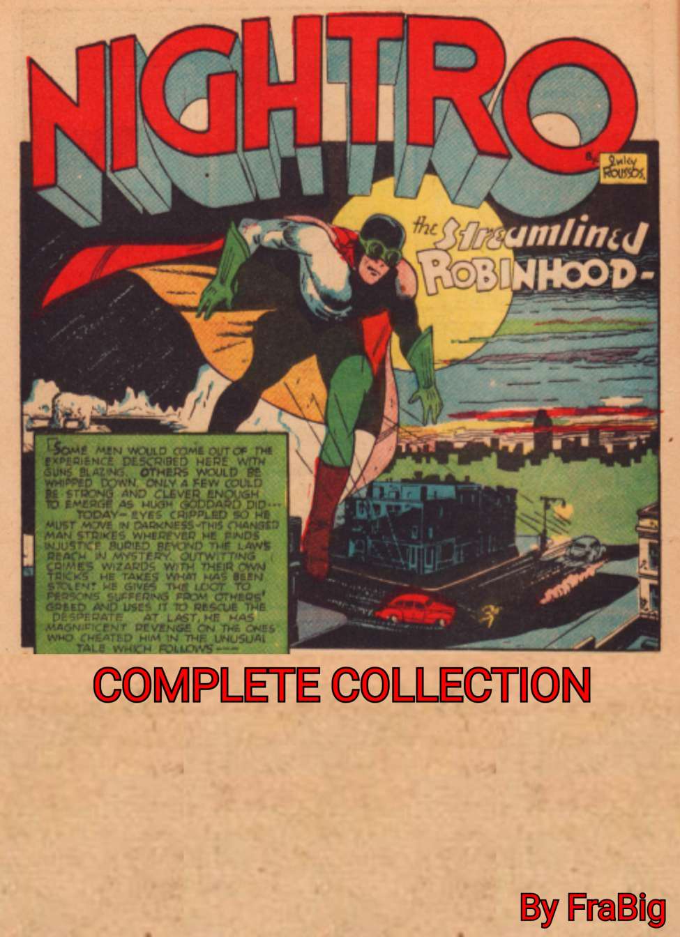 Comic Book Cover For Nightro Complete Collection