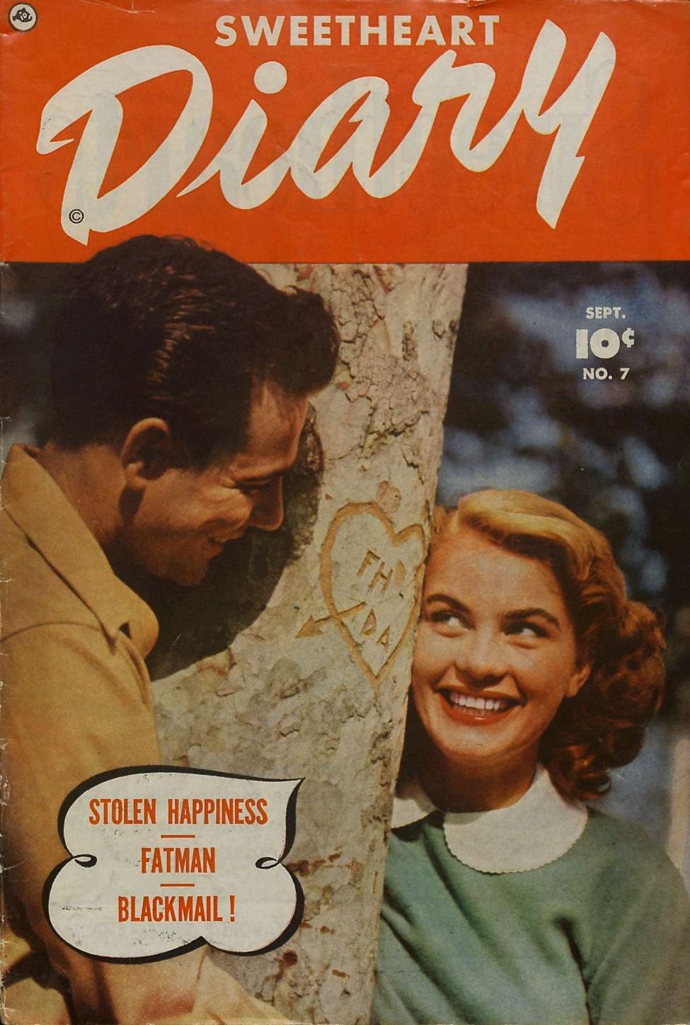 Comic Book Cover For Sweetheart Diary 7