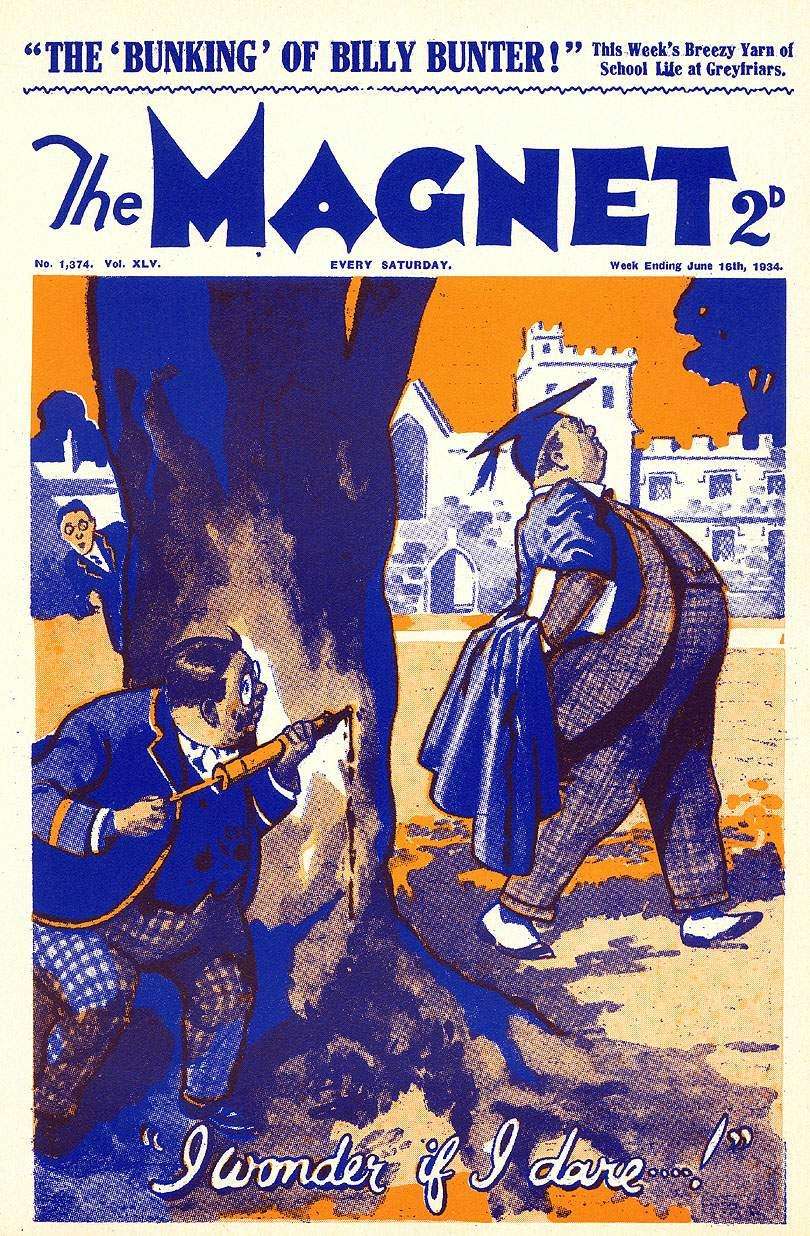 Book Cover For The Magnet 1374 - The Bunking of Billy Bunter!