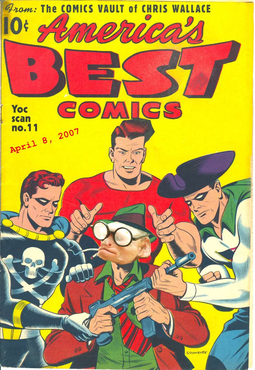 Comic Book Cover For America's Best Comics 19
