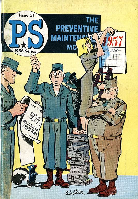 Comic Book Cover For PS Magazine 51
