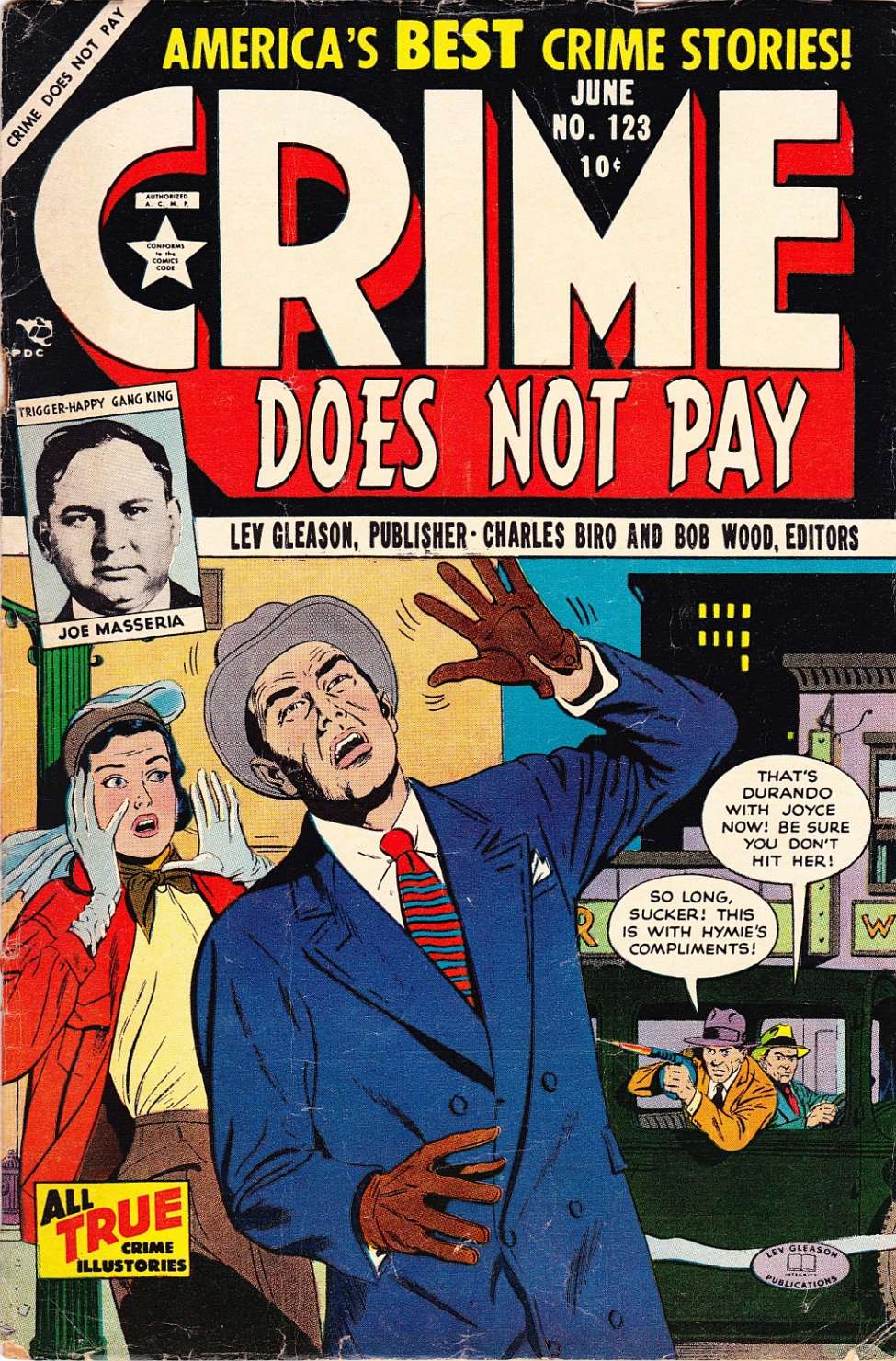 Book Cover For Crime Does Not Pay 123