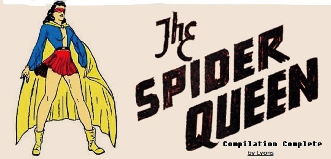Comic Book Cover For The Spider Queen