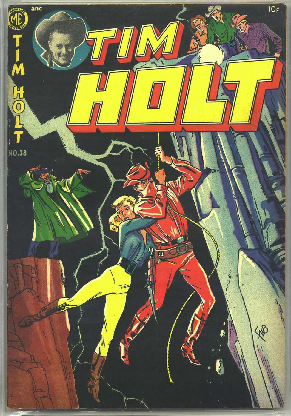 Comic Book Cover For Tim Holt 38