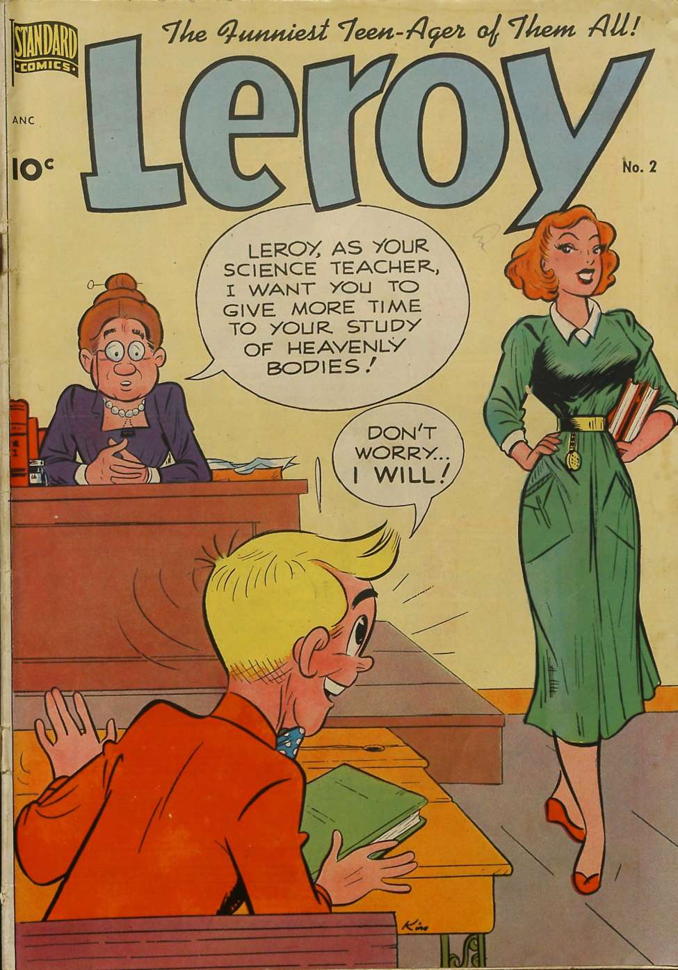 Comic Book Cover For Leroy 2