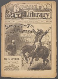 Large Thumbnail For Beadle's Half Dime Library 797 - Deadwood Dick Jr.'s Desperate Venture