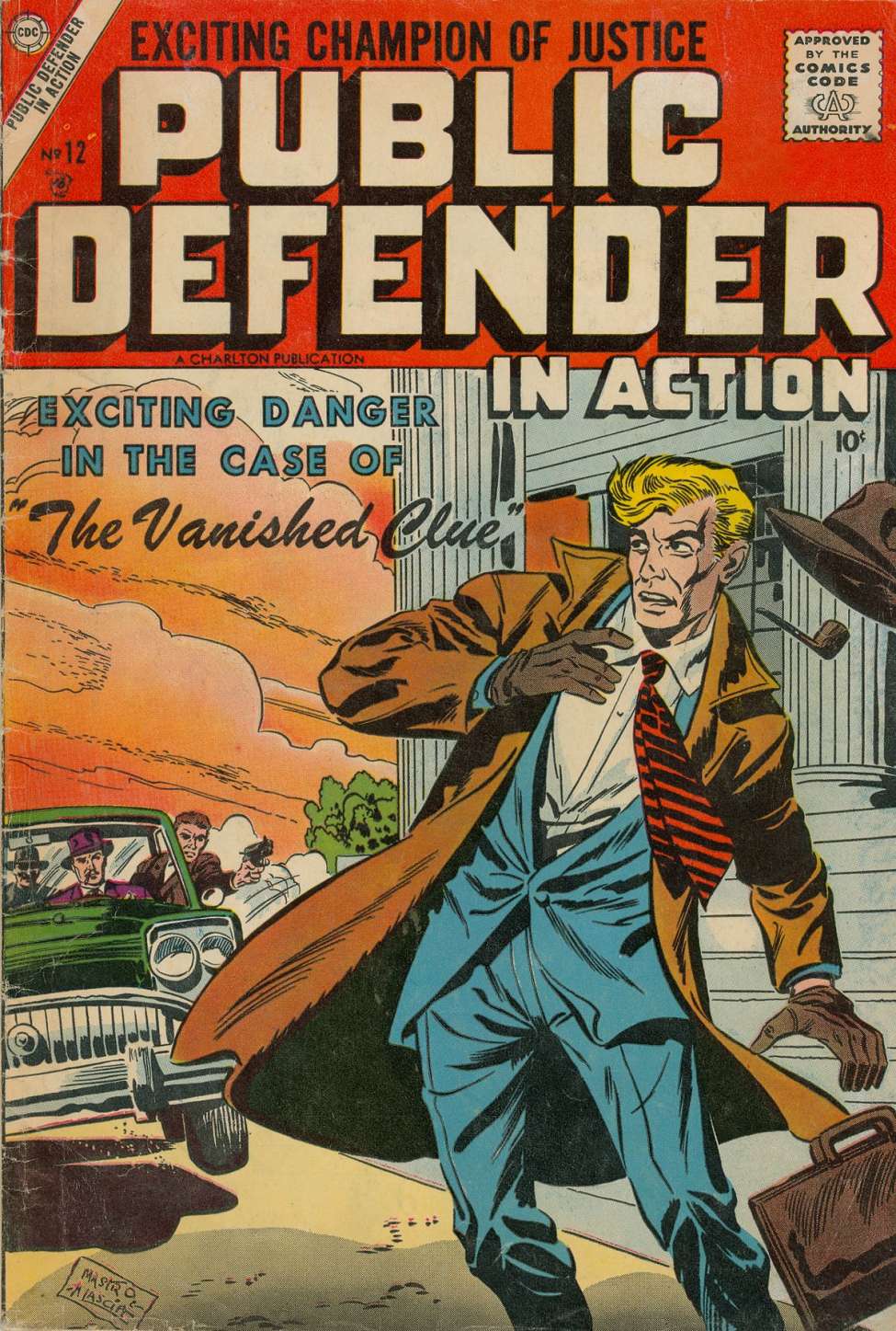 Comic Book Cover For Public Defender in Action 12