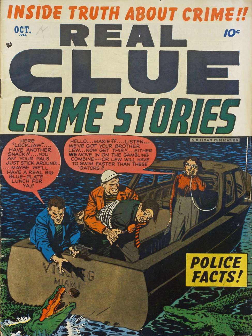 Book Cover For Real Clue Crime Stories v7 8