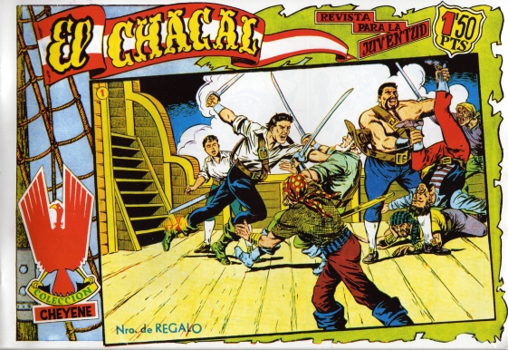 Comic Book Cover For El Chacal 1 - El Chacal