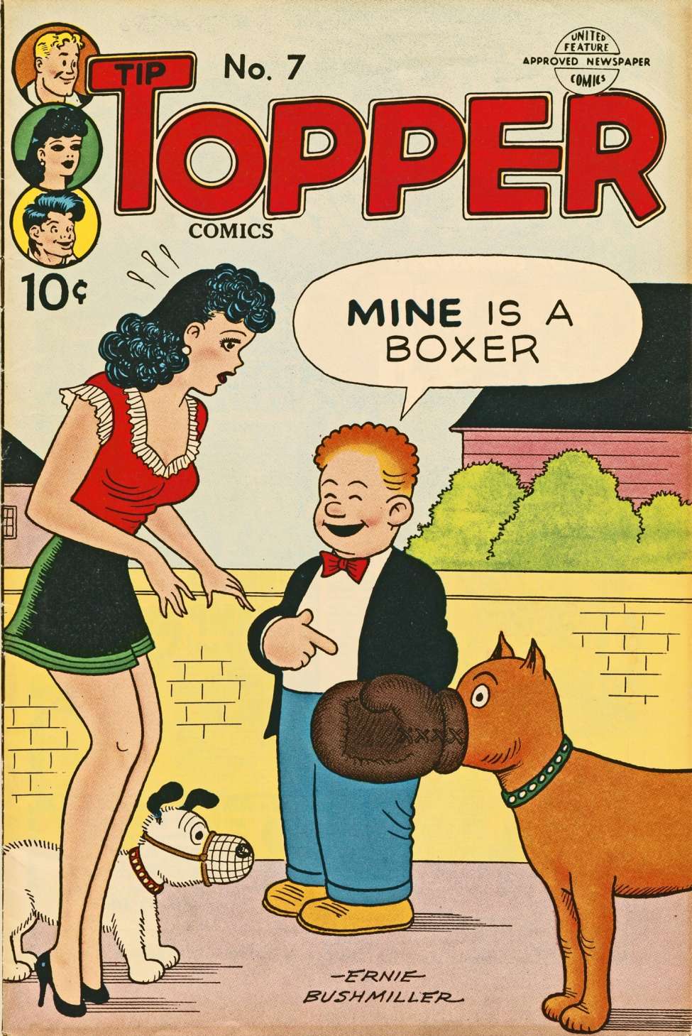 Book Cover For Tip Topper Comics 7
