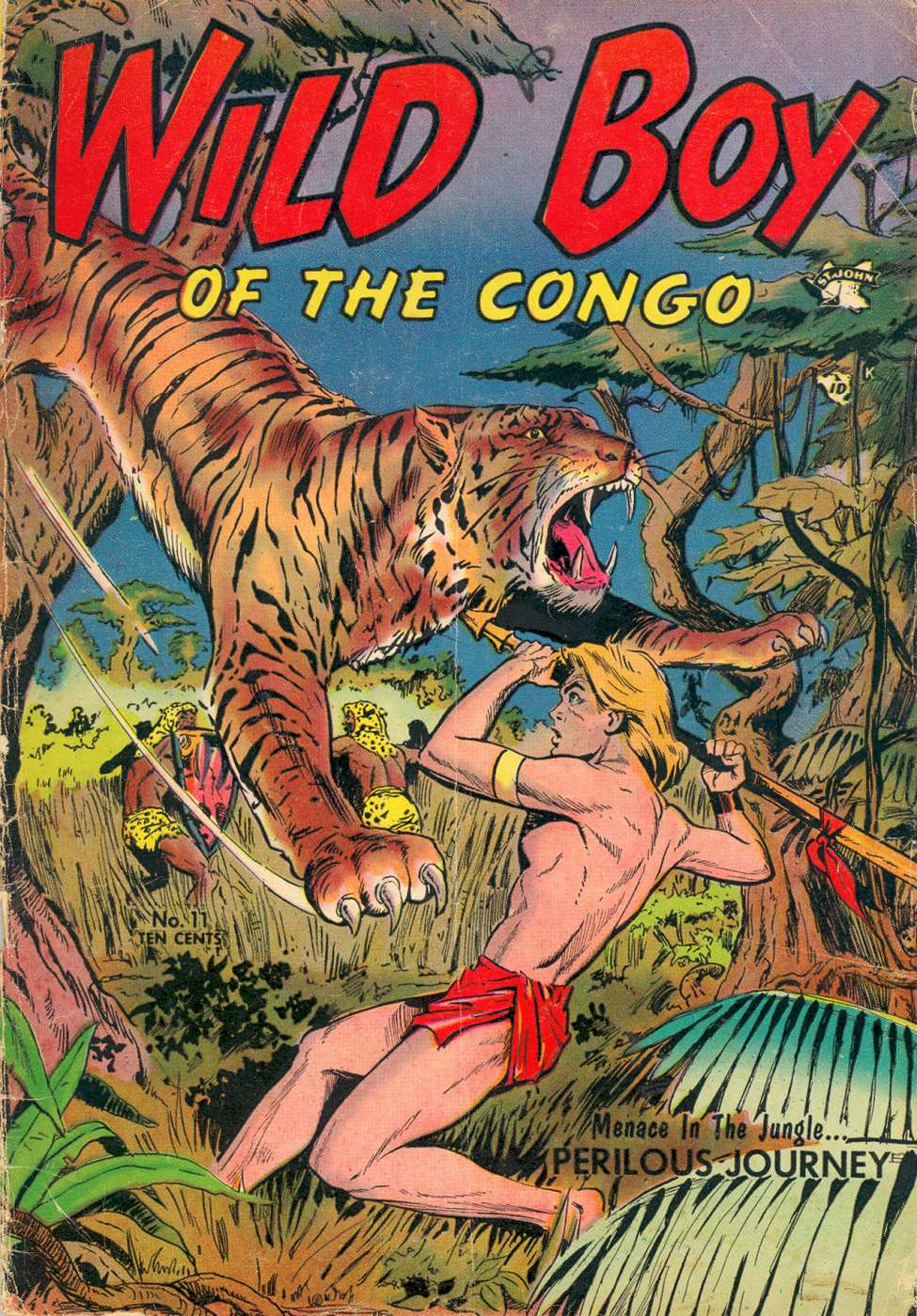Comic Book Cover For Wild Boy of the Congo 11