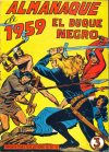 Cover For El Duque Negro 43 - Almanaque De 1959