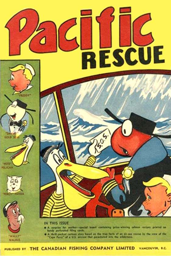 Comic Book Cover For Pacific Rescue