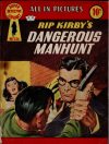 Cover For Super Detective Library 136 - Rip Kirby's Dangerous Manhunt