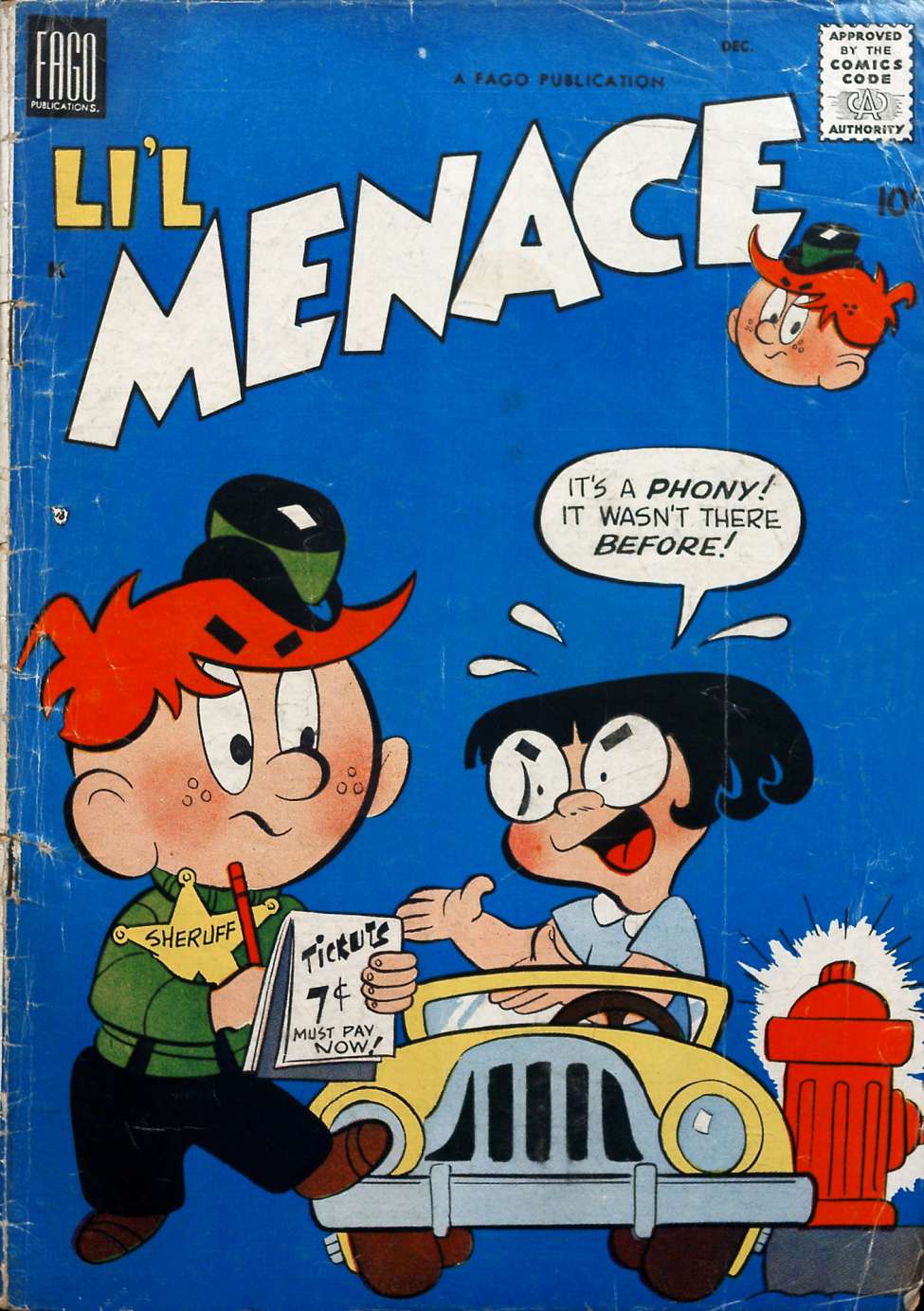 Book Cover For Li'l Menace 1