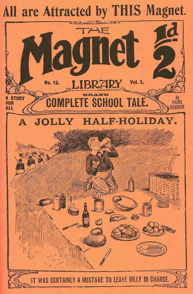 Comic Book Cover For The Magnet 13 - A Jolly Half Holiday