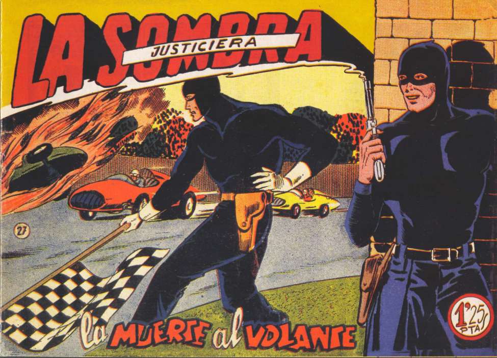 Book Cover For La Sombra Justiciera 27 - La Muerte Al Volante