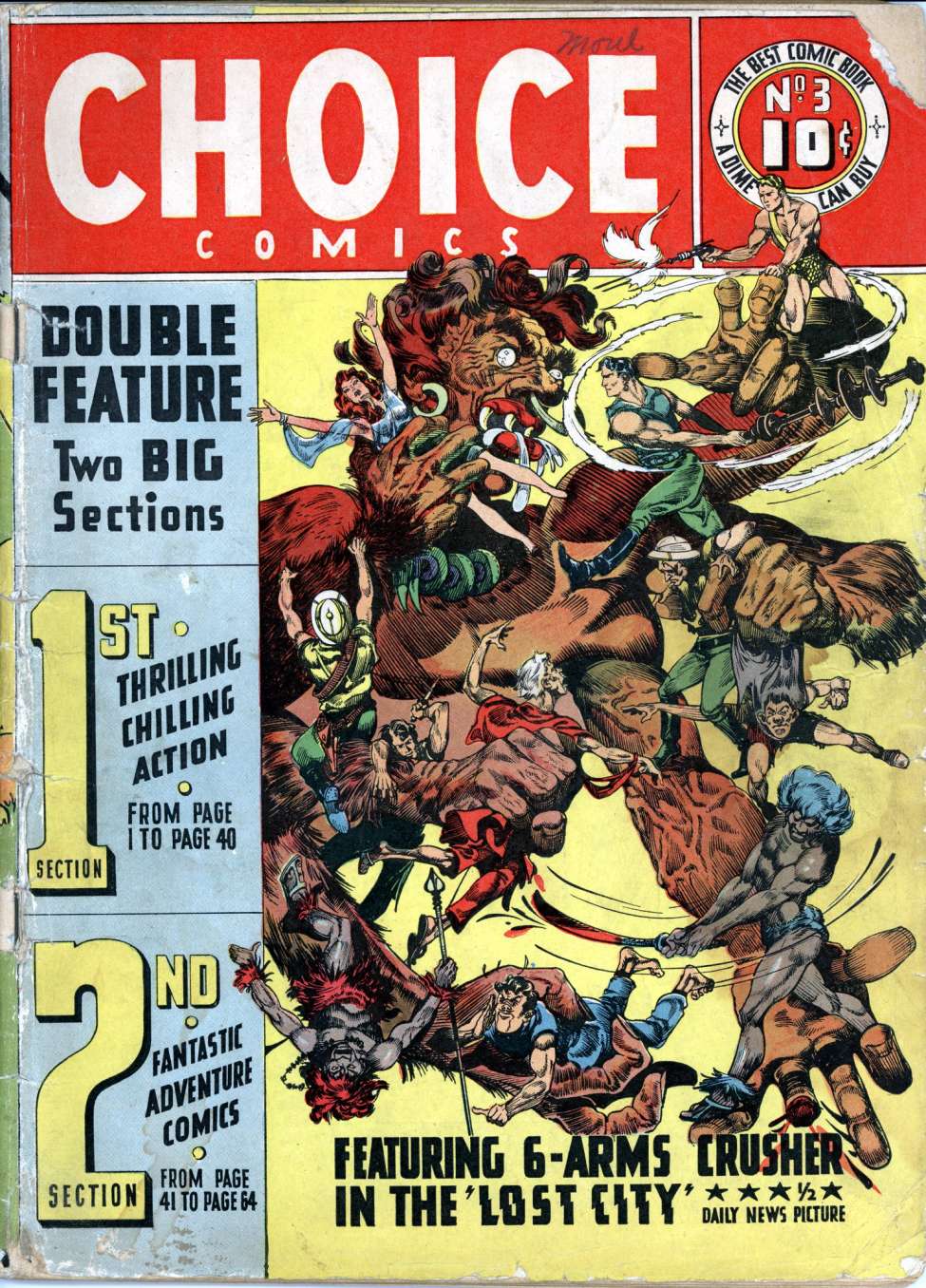 Comic Book Cover For Choice Comics 3