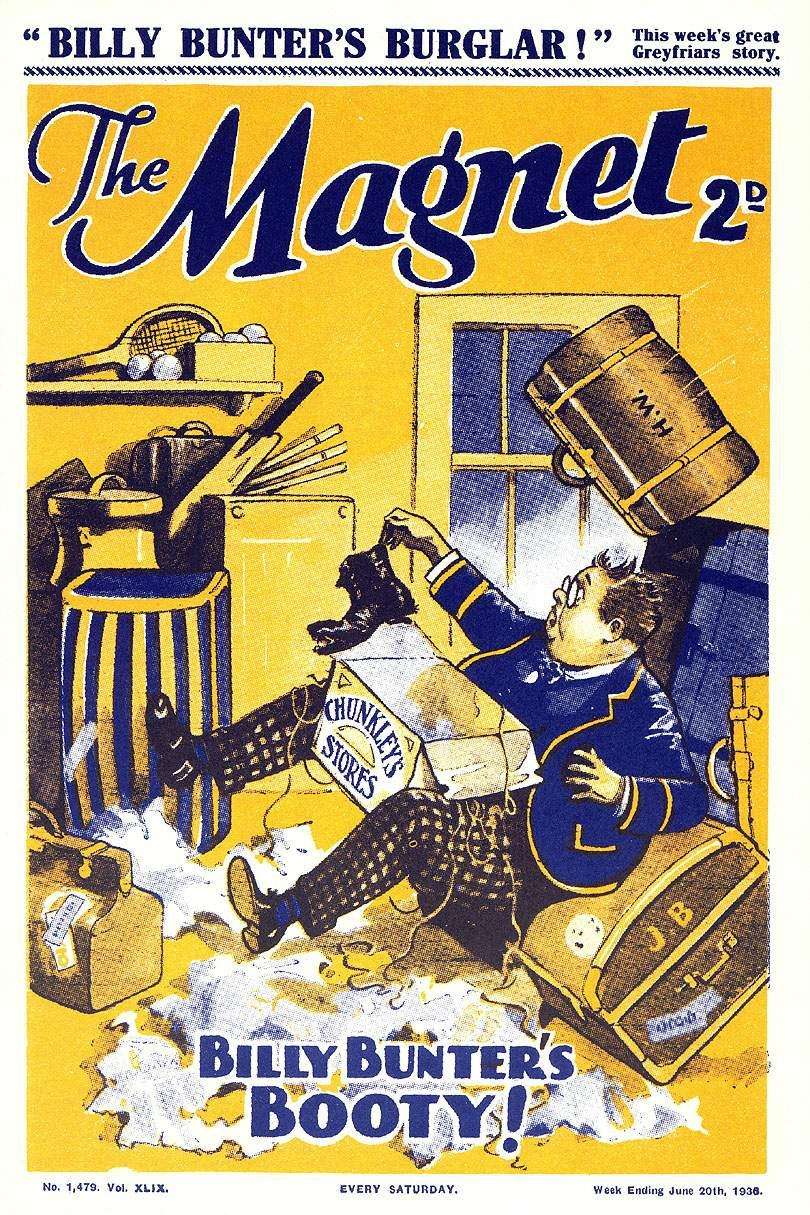 Book Cover For The Magnet 1479 - Billy Bunter's Burglar!