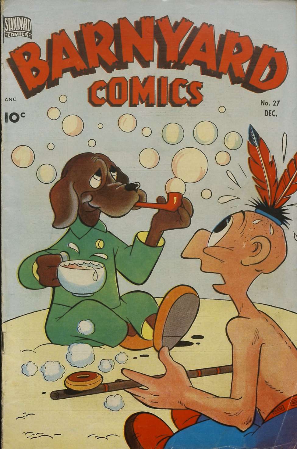 Comic Book Cover For Barnyard Comics 27