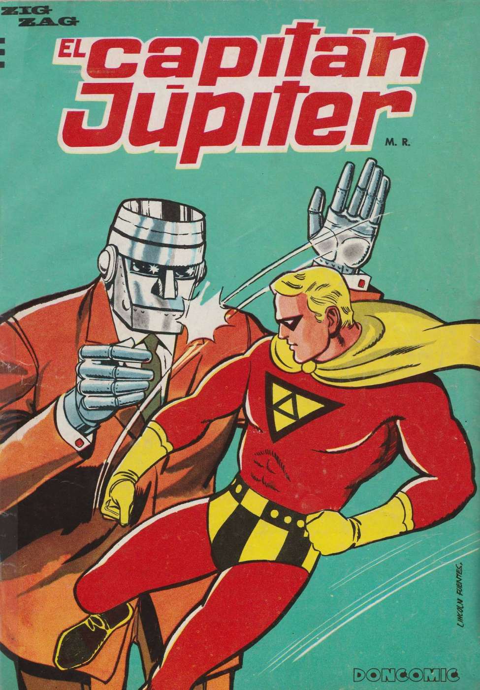 Book Cover For El Capitán Júpiter 10 - Version 2