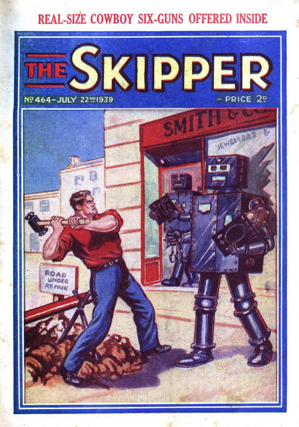 Comic Book Cover For The Skipper 464