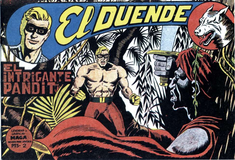 Comic Book Cover For El Duende 37 - El intrigante Pandit