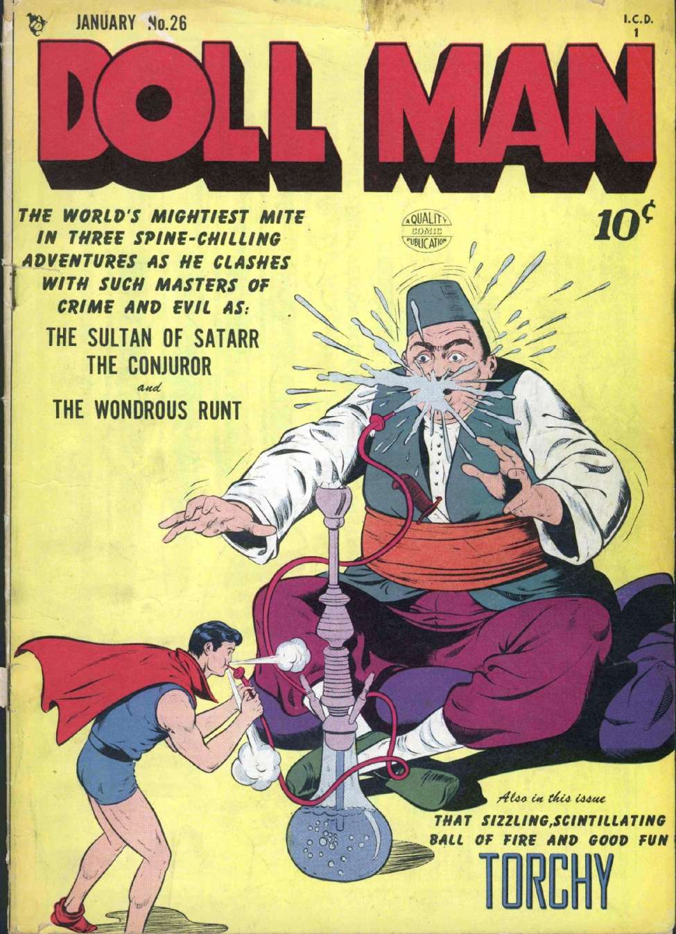 Comic Book Cover For Doll Man 26