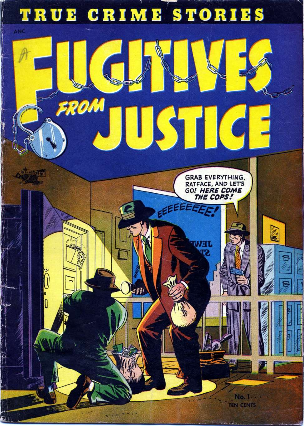 Comic Book Cover For Fugitives from Justice 1