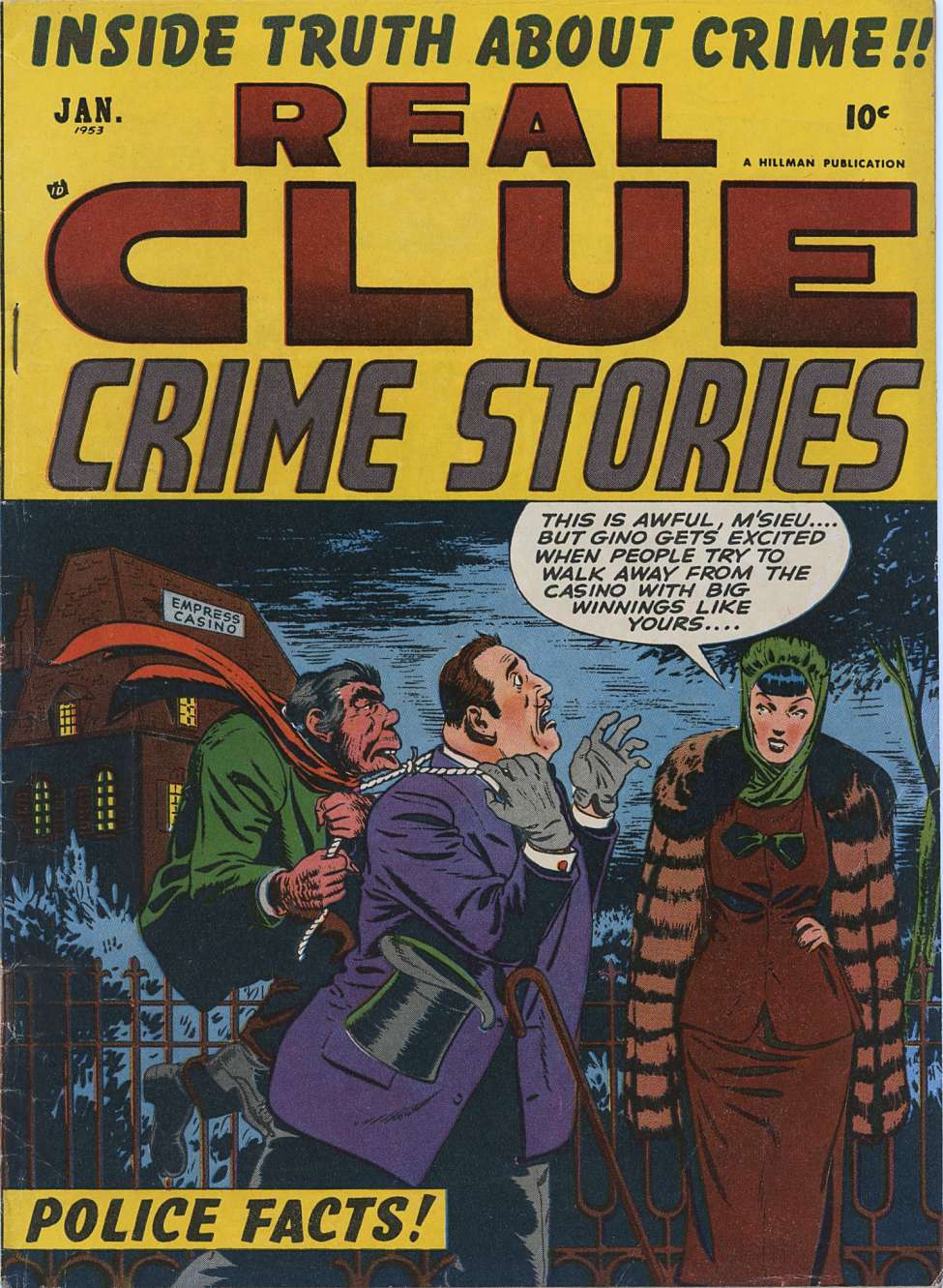 Book Cover For Real Clue Crime Stories v7 11