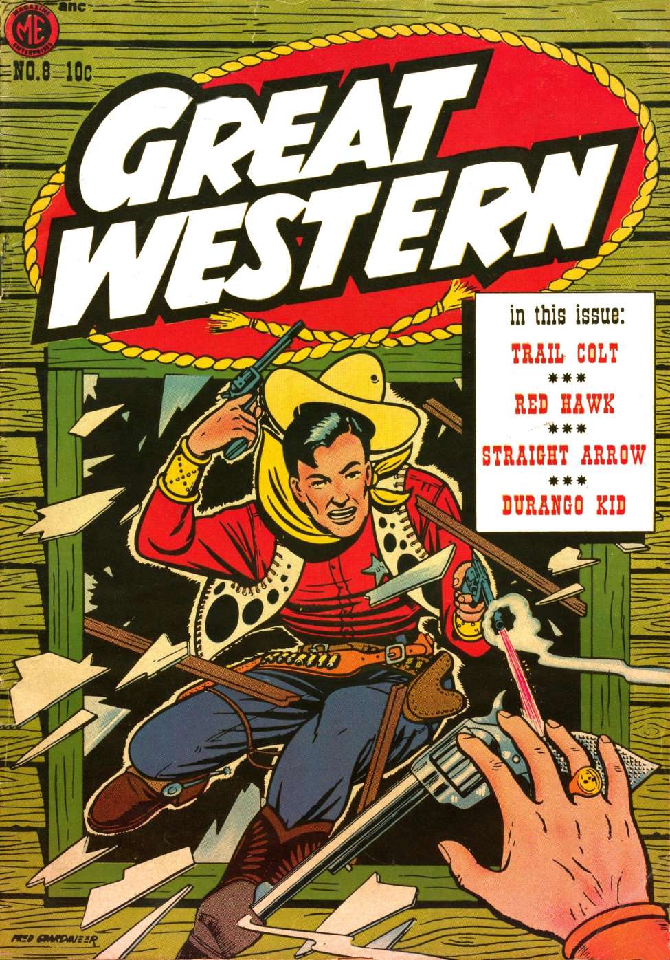 Book Cover For Great Western 8