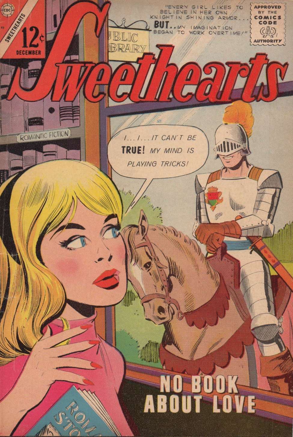 Comic Book Cover For Sweethearts 85