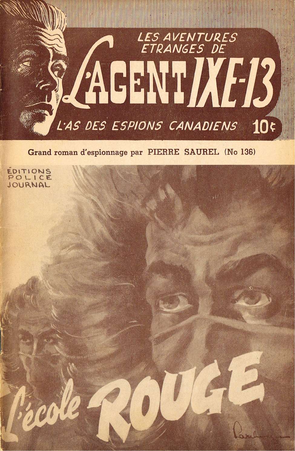 Book Cover For L'Agent IXE-13 v2 136 - L'école rouge