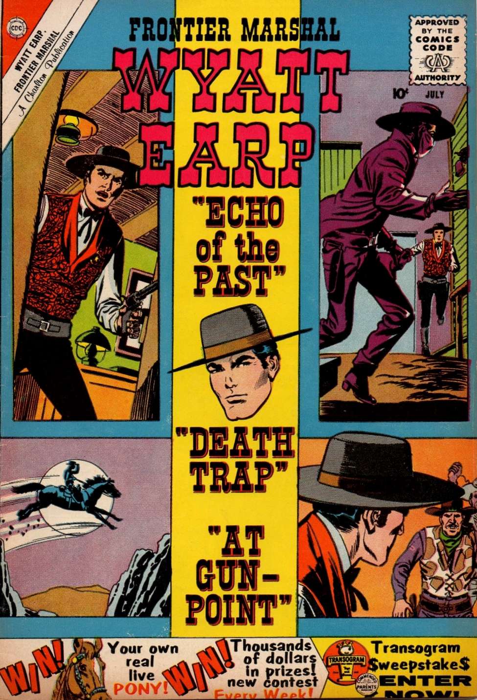 Comic Book Cover For Wyatt Earp Frontier Marshal 31